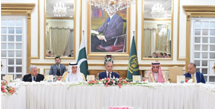 PM Shehbaz calls for deeper economic, agricultural ties with Saudi Arabia 