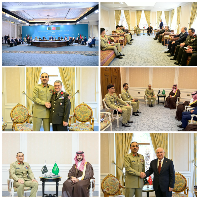 Field Marshal Asim Munir holds high-level meetings in Turkiye's Istanbul 