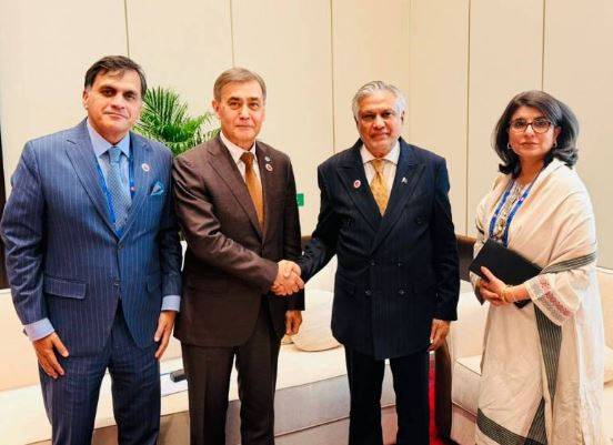 DPM Dar meets SCO secretary-general, discusses Pakistan’s priorities as new chair 