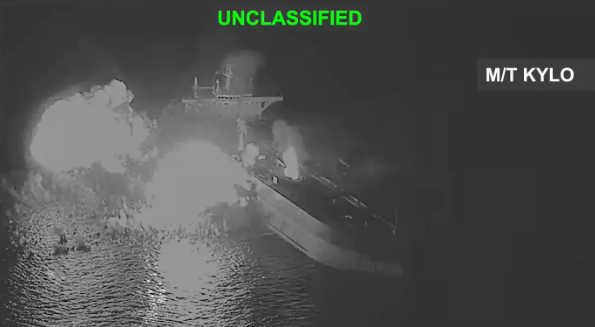 US military strikes three Iranian crude oil carriers, Centcom says 