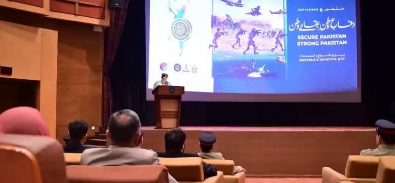 Dignified ceremony held at GHQ to mark Defence and Martyrs Day