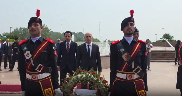 Lebanese Interior Minister visits Pakistan Monument, Islamabad Police Lines