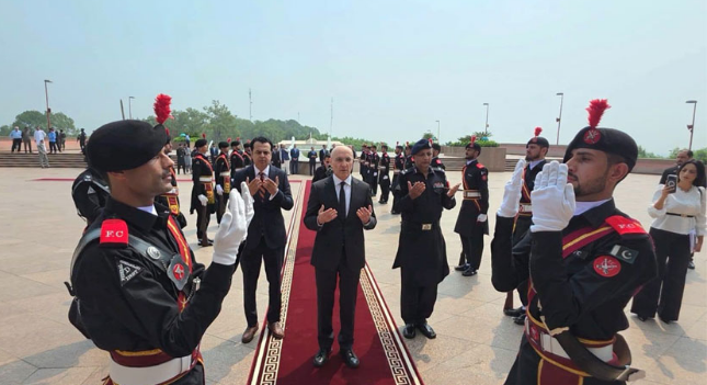 Lebanese Interior Minister visits Pakistan Monument, Islamabad Police Lines