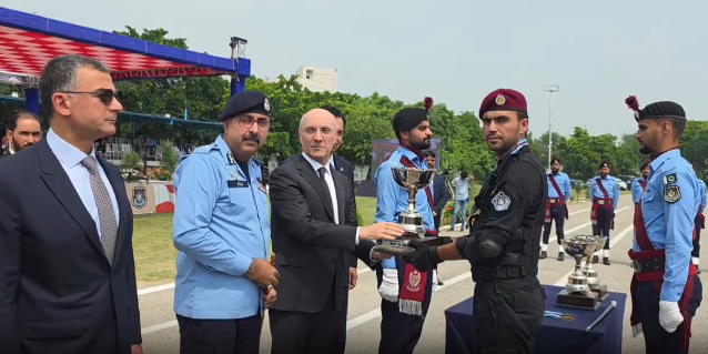 Lebanese Interior Minister visits Pakistan Monument, Islamabad Police Lines
