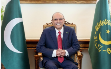 President Zardari felicitates Nepal on Constitution, National Day