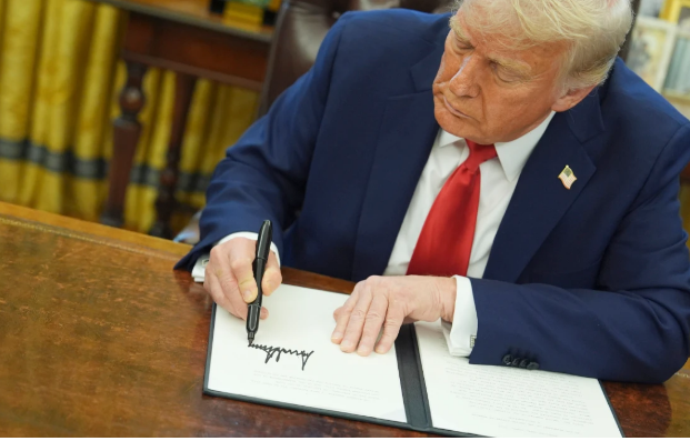 Trump signs new law expanding sanctions on Russia, Iran