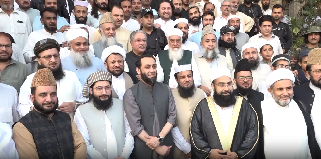 Info Minister Tarar visits Darul Uloom Haqqania, calls for national unity