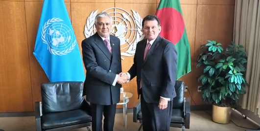 DPM Dar, UNGA president discuss matters of mutual interest
