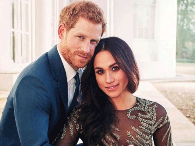 UK's Prince Harry and fiancée Meghan Markle release engagement pictures