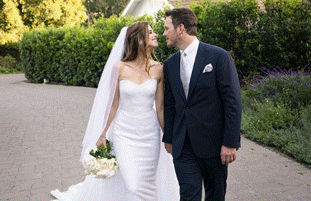 Chris Pratt and Katherine Schwarzenegger tie the knot