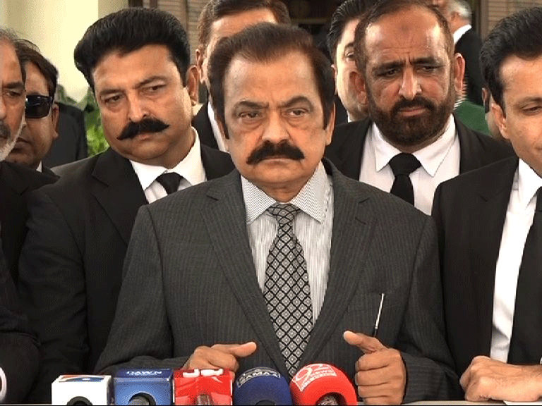 Treason case against Nawaz registered at PM’s behest: Rana Sanaullah